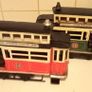 San Francisco Trams Tin Plate Model (RED or Green) Metal Display Image 2