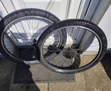 bike wheels 27'5 front&rear