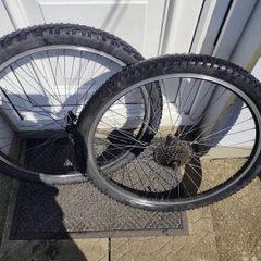 bike wheels 27'5 front&rear