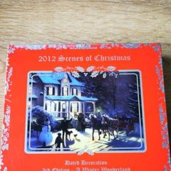 Newbridge Silverware Annual Christmas Collectible 2012 Winter Wonderland  Rare & Boxed