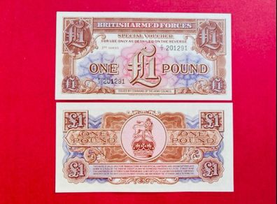 Great Britain  1 Pound  1956   (uncirculated ) 3rd Series )