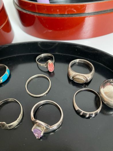 silver rings