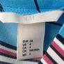 H&M Edition blue striped dress size UK 6 Image 5