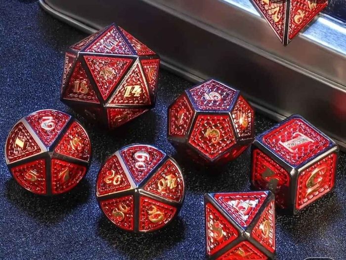 D&D dice set