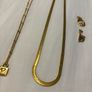Gold Necklaces x2 - 18k Plated - Irish Charms x2 Image 4