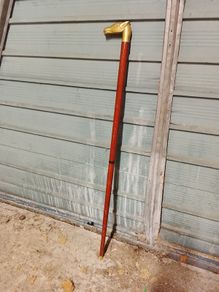 Horse-head walking cane/stick
