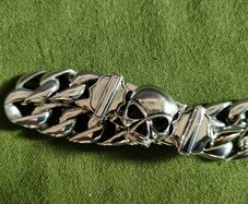 NEW Harley Davidson Bracelet Willie G Skull