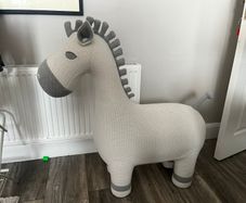 Oscar J Line plush nursery deco horse