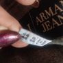 Armani Jeans denim eco wash jacket unisex size GB46 Large Postage included Image 6