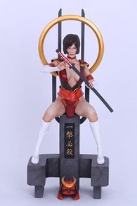 NEW Yamato USA Fantasy Figure Gallery Lady Samurai painted resin Statue