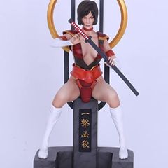 NEW Yamato USA Fantasy Figure Gallery Lady Samurai painted resin Statue