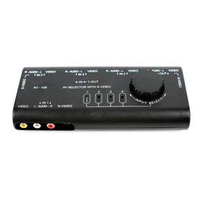 4-port AV audio switch
