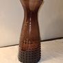 Vintage textured French carafe glass Image 3