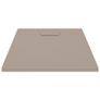 Shower Base Tray SMC Brown 100x70 cm Image 4