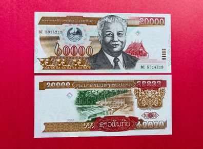 Lao / Laos. 20000  Kip  2002  Pick  36a  ( Uncirculated )
