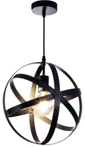 Black Industrial Ceiling Lights | Ceiling Light | Ceiling Light Fitting Round Pendant Lighting Ceiling | Retro Chandeliers Ceiling Light E27 Bulb For Living Room Hallway Kitchen Bedroom Lighting (FREE POSTAGE)