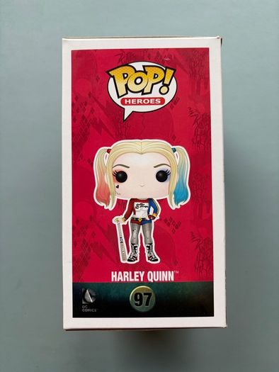 Funko Pop - Harley Quinn 97 - Marvel Suicide Squad - Vinyl Action Figure