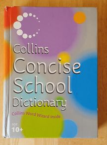 Age 10+ - Collins Concise School Dictionary - Including Collins Word Wizard - See Pics ref Wizard - #