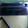 Vintage Colibri Monopol Cigarette Case and lighter. Silver Plated metal. Petrol. 1950's Image 9