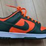 NIKE Dunk Low Retro Gorge Green MIAMI Size UK 9 Image 10