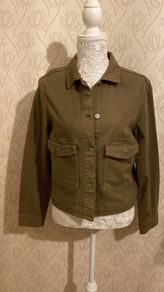 denim  jacket NWT Olive Green