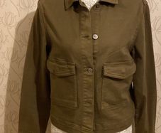 denim  jacket NWT Olive Green