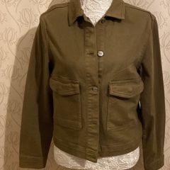 denim  jacket NWT Olive Green