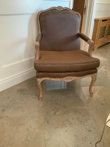 French style regency chair
