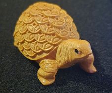 Carved wooden turtle/tortoise
