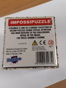 Scrabble puzzle impossible