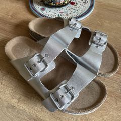 Next silver sandals uk2 excellent condition!
