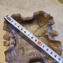 Historique Chinese Soapstone Lotus Leaf Scholar's Brush Washer Tray Dish Hand Carved Image 5