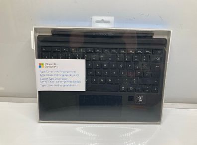 Microsoft Surface Pro Type Cover with Fingerprint ID Black New sealed