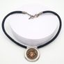 Vintage 925 Sterling Silver Large Brutalist Necklace Image 6