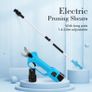 BRAND NEW Electric Pruning Shears 16.8V With 2 battery Optional Extension Rod Power Tools Cordless Electric Scissors Image 3