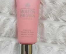 Molton Brown Delicious Rhubarb & Rose Hand Cream 40ml (Brand New)