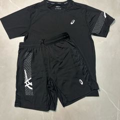 ASICS Set Tshirt & Shorts Black M