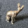 3 brass cats,. Solid brass. Image 6
