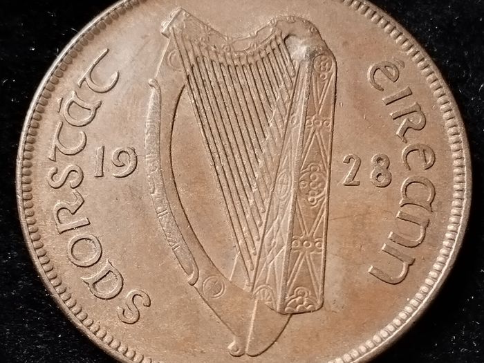Ireland - 1928 - Penny - EF - KM.3 - [501]