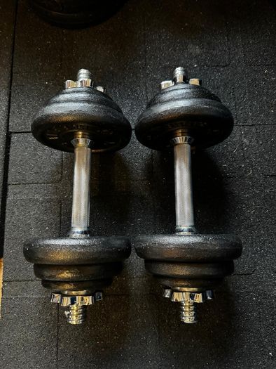 2 x 10KG York Brand Dumbbells