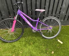 Apollo Inspire Girls Mountain Bike - Purple and Pink