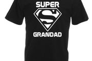 Super Grandad T-Shirt  Funny Fathers Day Gifts / Birthday Gift Ideas For Men