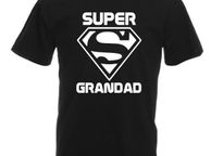 main image for ad Super Grandad T-Shirt  Funny Fathers Day Gifts / Birthday Gift Ideas For Men