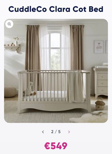 Baby's Cot - Perfect Condition