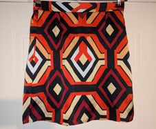 Gorgeous with unique print mini skirt from Vila