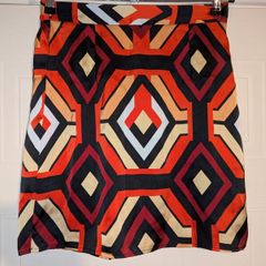 Gorgeous with unique print mini skirt from Vila
