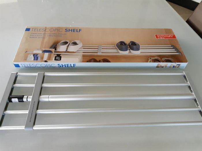 telescopic shelf