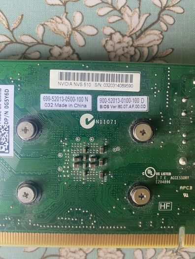 Dell Nvidia 510 2GB Graphics Card