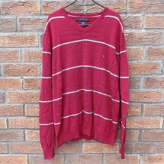 Tommy Hilfiger V Neck Sweater Mens Large L