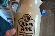 queen ann whiskey jug